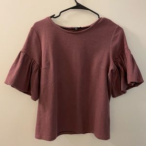 Express bell sleeve top